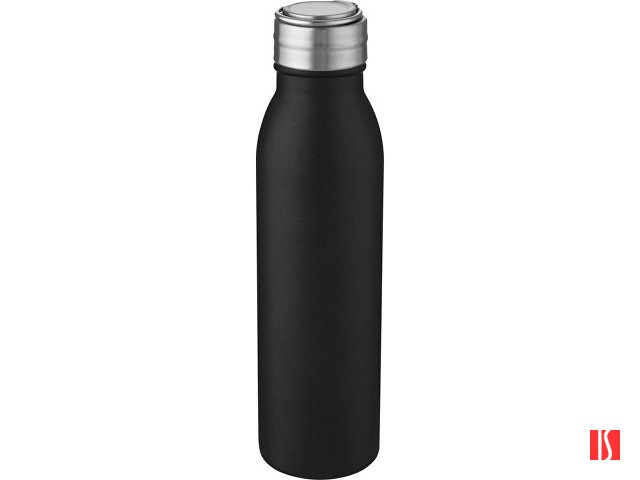 Harper, спортивная бутылка из нержавеющей стали объемом 700 мл с металлической петлей, черный