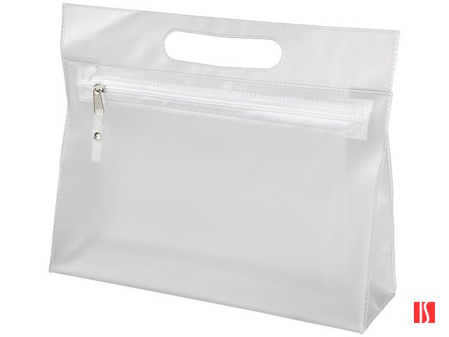 Прозрачная косметичка Paulo, белый