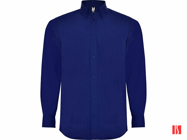 Рубашка "Aifos" мужская с длинным рукавом, классический-голубой