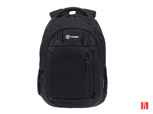 Рюкзак TORBER CLASS X, черный, полиэстер 900D, 45 x 32 x 16 см