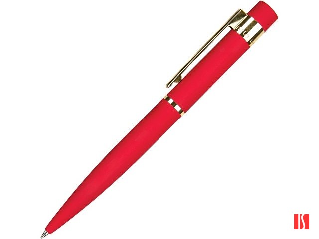 Ручка металлическая шариковая "Verona", софт-тач, 1.0 мм, красный