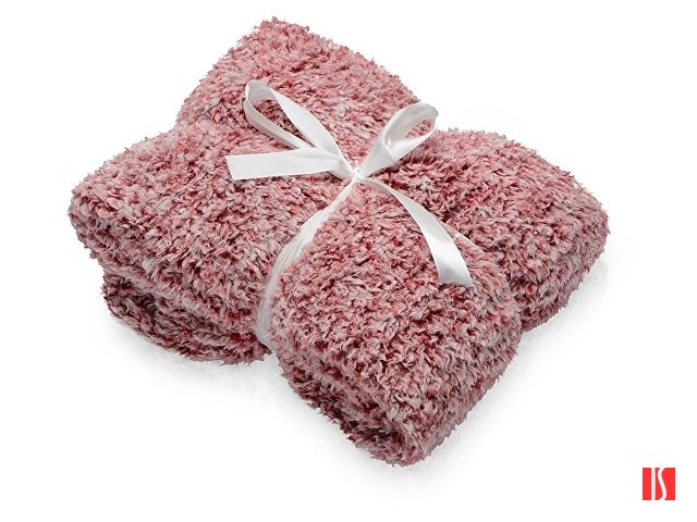 Плед флисовый Ally, бордовый