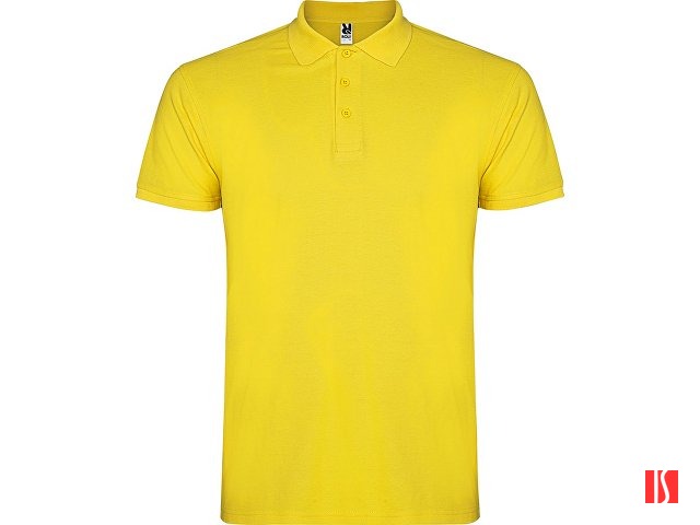Рубашка поло "Star" мужская, желтый