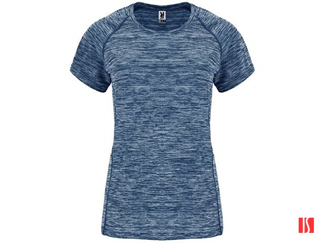 Спортивная футболка женская "Austin", меланжевый нэйви