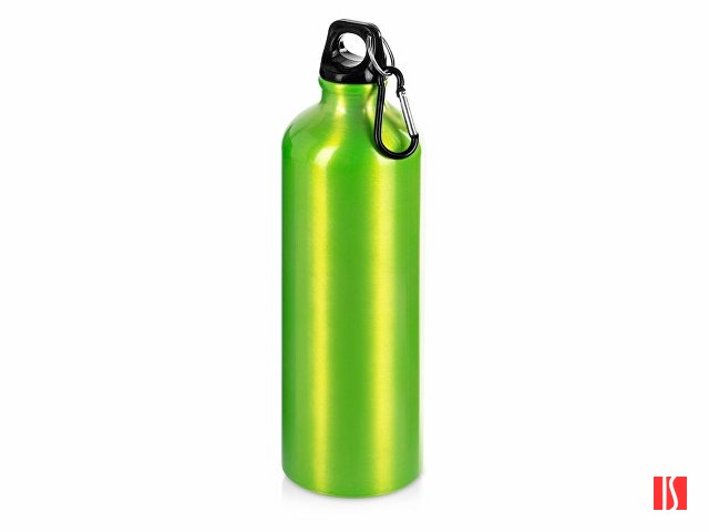 Бутылка "Hip M" с карабином, 770 мл, зеленый (Р)