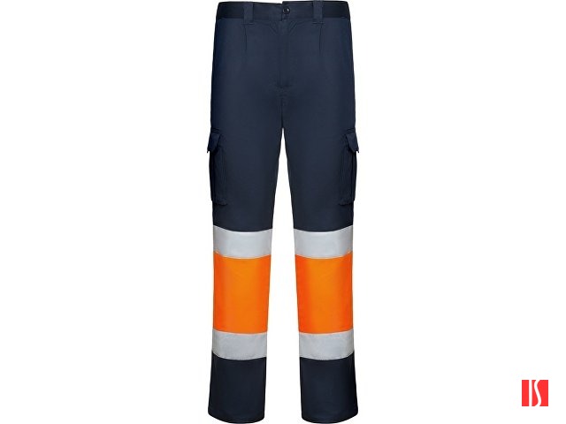 Брюки "Daily stretch HV", нэйви/неоновый оранжевый