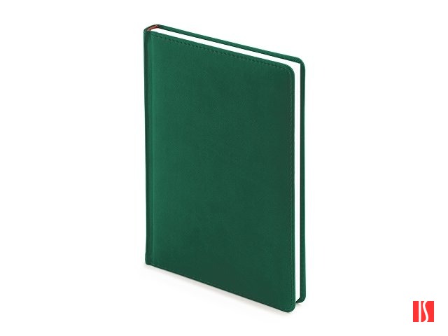 Ежедневник А5 датированный «Velvet» 2026, темно-зеленый