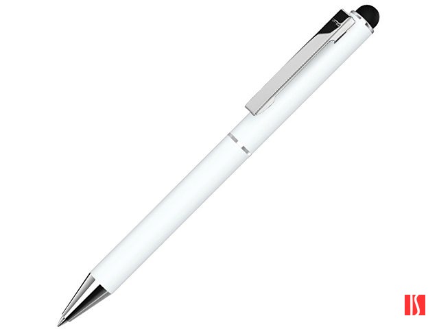 Металлическая шариковая ручка "To straight SI touch", белый