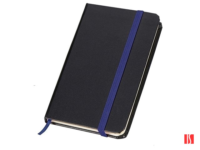 Блокнот "Имлес", черный/синий