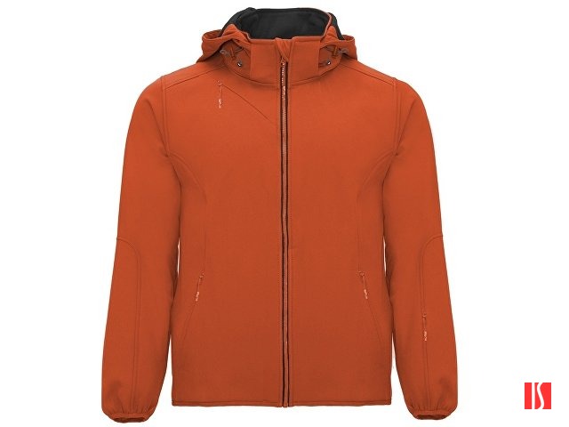 Куртка софтшелл "Siberia" мужская, ярко-оранжевый