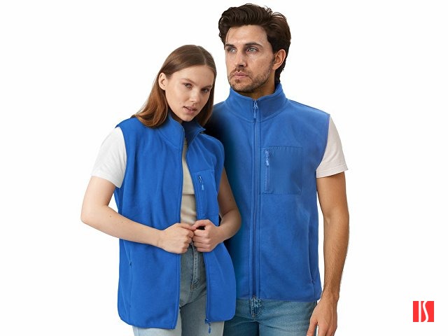 Жилет флисовый «Trondheim» унисекс, синий классический