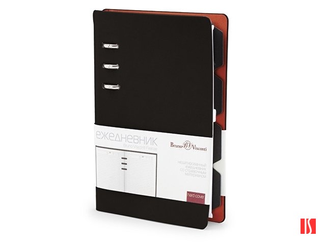 Ежедневник недатированный А5 «Firenze», черный