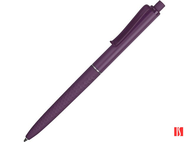Ручка пластиковая soft-touch шариковая «Plane», фиолетовый