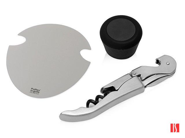 Набор аксессуаров для вина "Nigota", серебристый