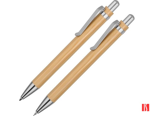 Набор "Bamboo" шариковая ручка и механический карандаш