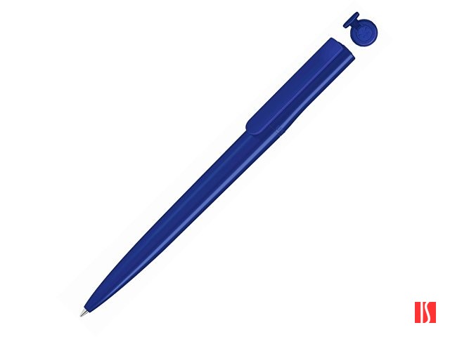 Ручка шариковая пластиковая "RECYCLED PET PEN switch", синий, 1 мм, синий