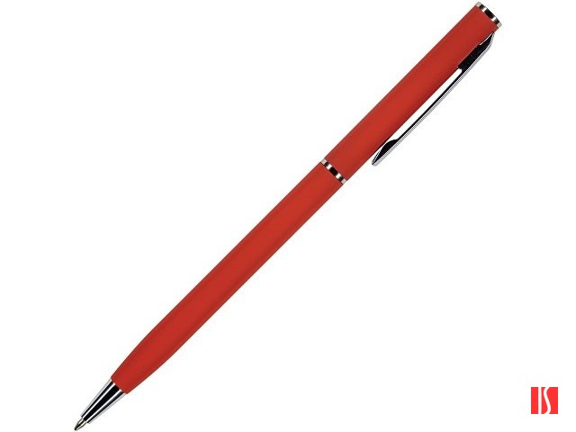 Ручка металлическая шариковая «Palermo», софт-тач, 0,7 мм,  красный