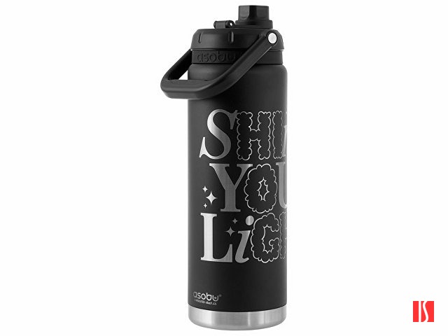 Вакуумный термос «Canyon Jug», 1430 мл, черный с гравировкой