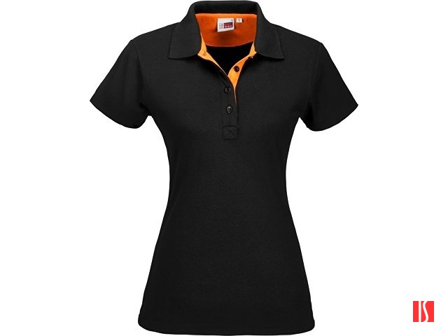 Купить Рубашка поло "Solo" женская, оранжевый Рубашка поло "Solo" женская, оранжевый