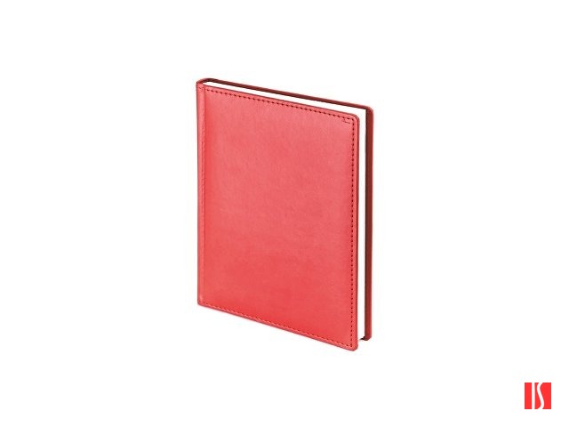 Ежедневник недатированный А6+ «Velvet», красный