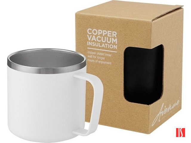 Jetta, медная кружка объемом 350 мл с вакуумной изоляцией, белый