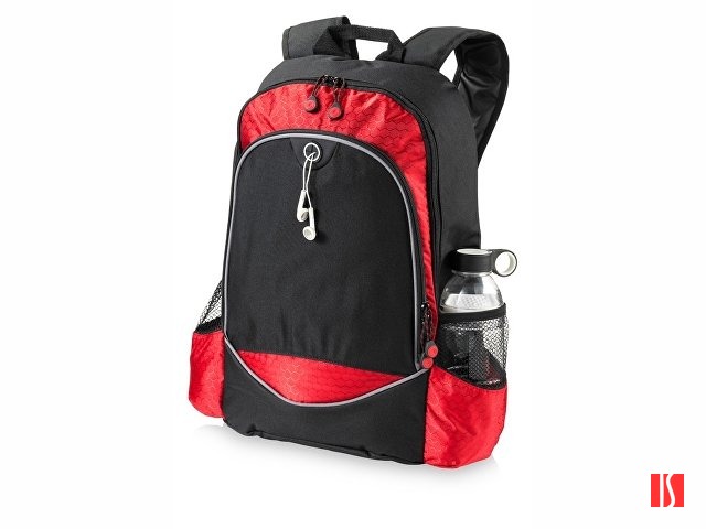 Рюкзак "Benton" для ноутбука 15", черный/красный