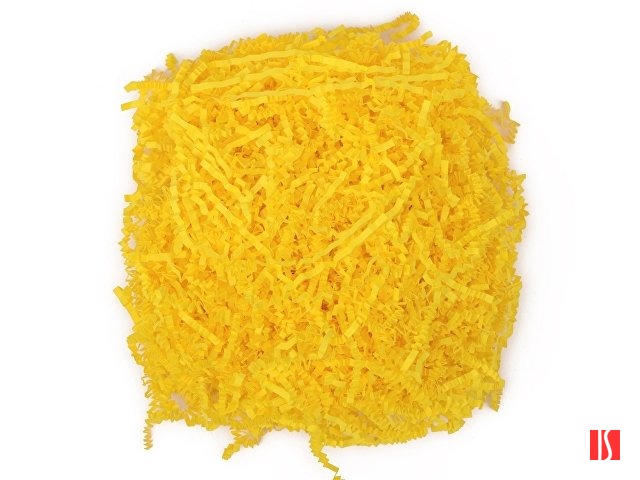 Бумажный наполнитель, 50 г., горчичный