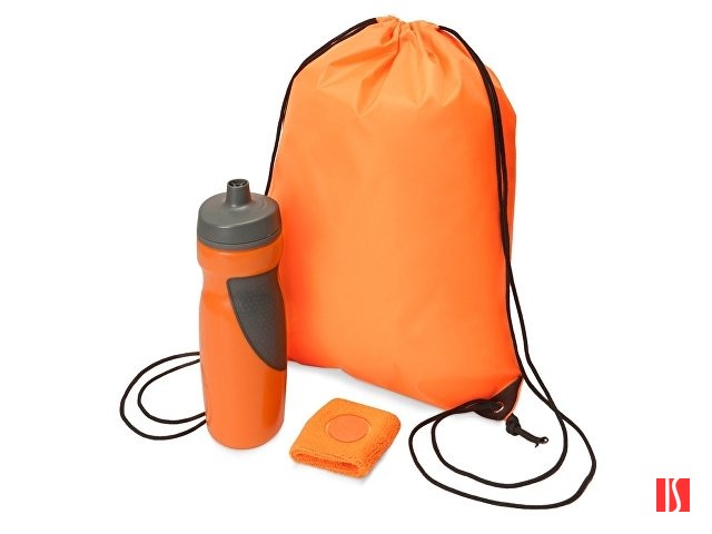Подарочный набор для спорта "Flash", оранжевый