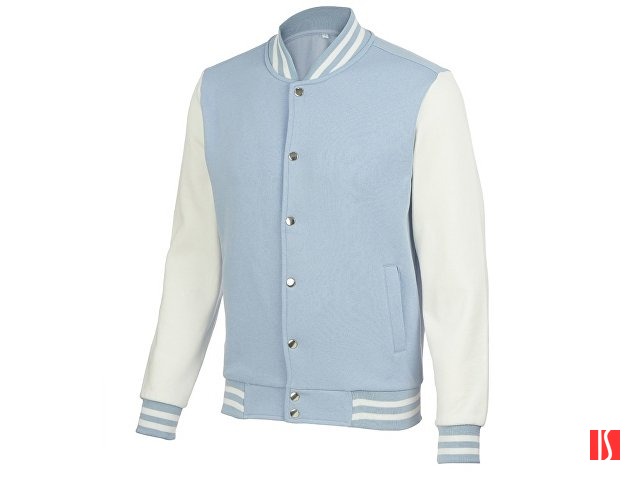 Бомбер «Oxford», небесно-голубой/молочный, унисекс