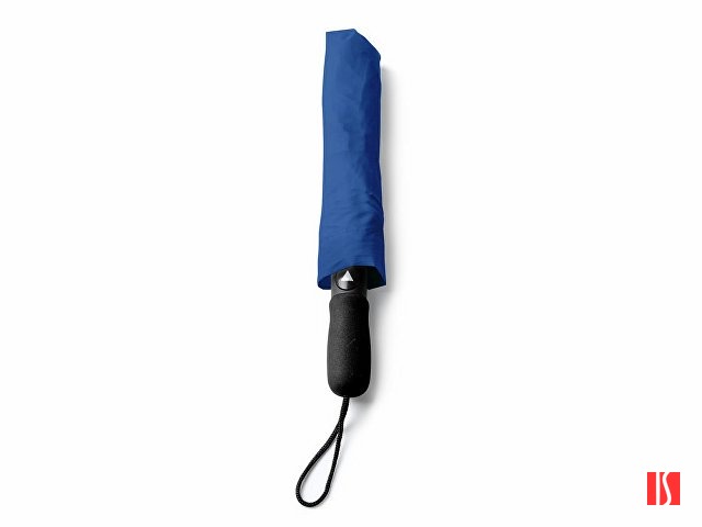 Зонт складной MIYAGI, полуавтомат, темно-синий