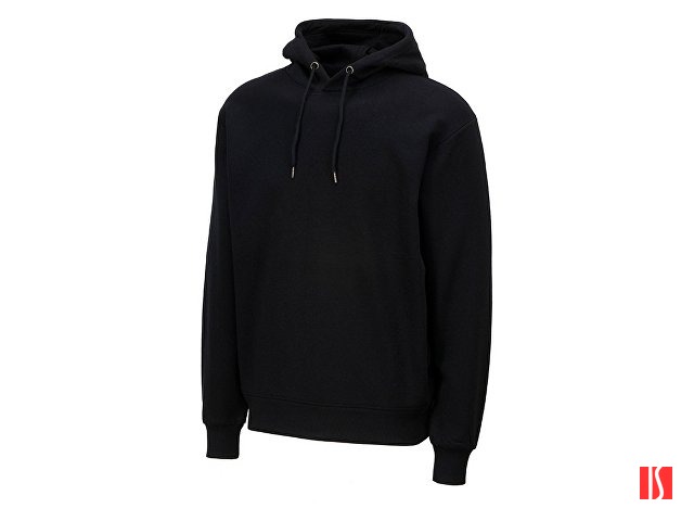 Толстовка с капюшоном оверсайз «Lisbon» унисекс, черный