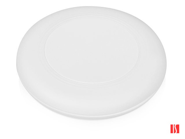 Беспроводное зарядное устройство со встроенным кабелем 2-в-1 "Disc", белый