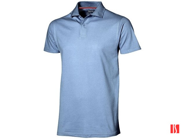 Рубашка поло "Advantage" мужская, светло-синий