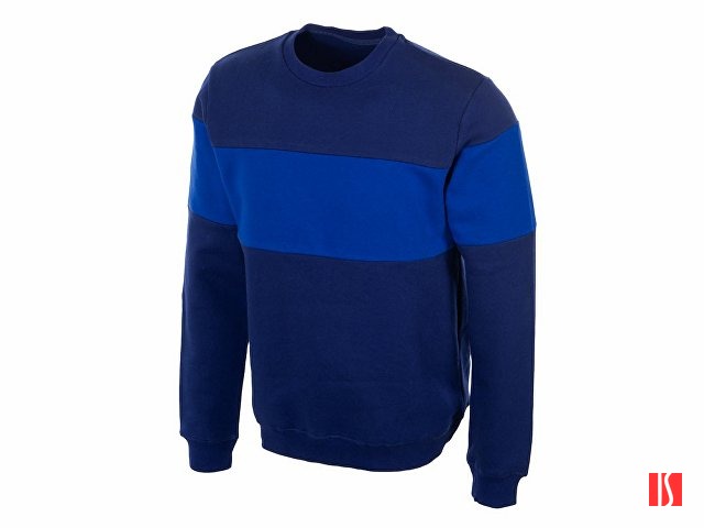 Свитшот блокинг «Edinburgh», нейви/кл.синий, мужской