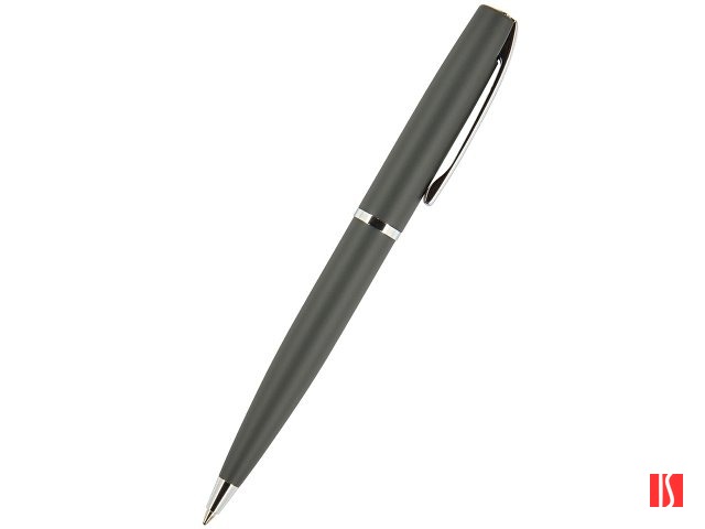 Ручка "Sienna" шариковая  автоматическая, серый металлический корпус, 1.0 мм, синяя