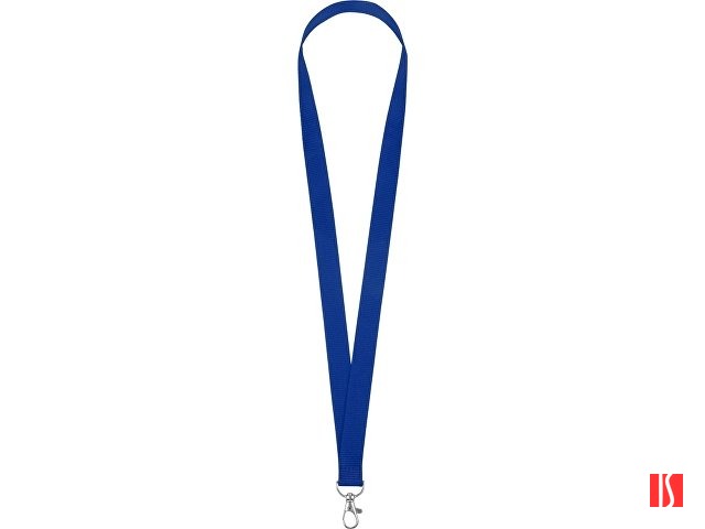 Ланьярд с карабином, синий