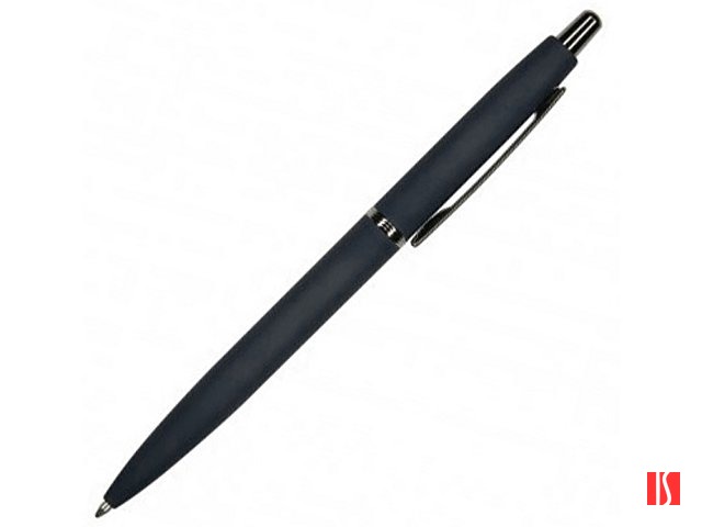 Ручка "SAN REMO" шариковая, автоматическая, темно-синий металлический корпус 1.00 мм, синяя