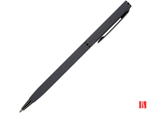 Ручка металлическая шариковая «Palermo», софт-тач, 0,7 мм,  графитовый