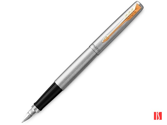 Перьевая ручка Parker Jotter Stainless Steel GT, Mblue