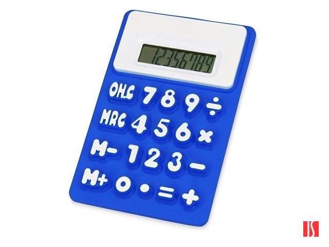Калькулятор "Splitz", ярко-синий