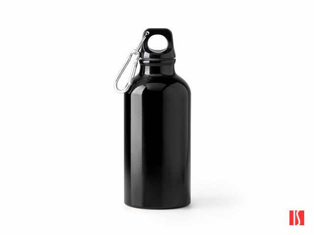 Бутылка RENKO из переработанного алюминия, черный