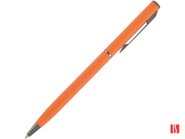 Ручка металлическая шариковая «Palermo», софт-тач, 0,7 мм,  оранжевый