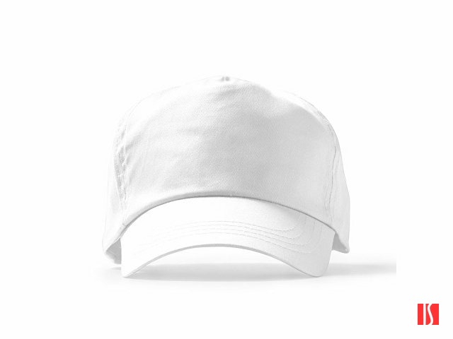 Бейсболка FREYA 5-ти панельная, белый