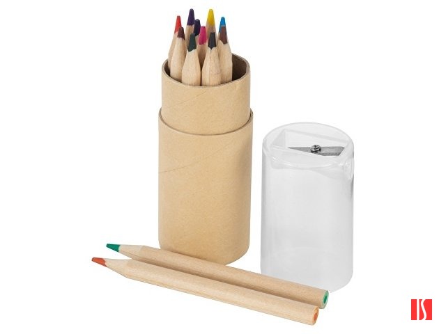 Купить Набор карандашей "Cartoon" 12 единиц, натуральный/прозрачный Набор карандашей "Cartoon" 12 единиц, натуральный/прозрачный