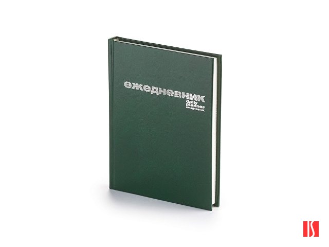 Ежедневник А6 недатированный «Бумвинил», зеленый