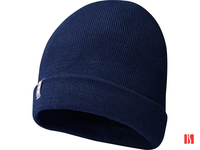 Hale, шапка из пряжи Polylana, темно-синий