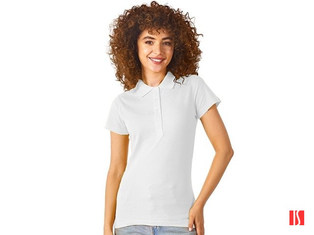 Рубашка поло "First 2.0" женская, белый