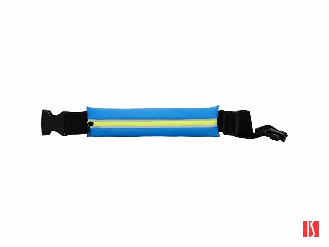 Многофункциональный спортивный пояс MARATHON из водонепроницаемой эластичной ткани, черный/королевский синий