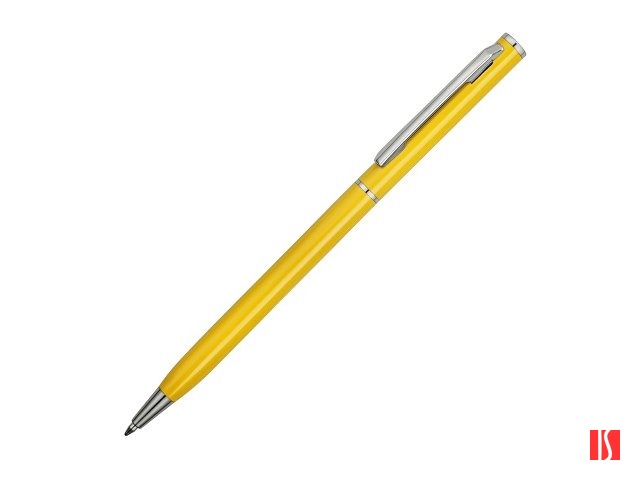 Ручка металлическая шариковая "Атриум", желтый