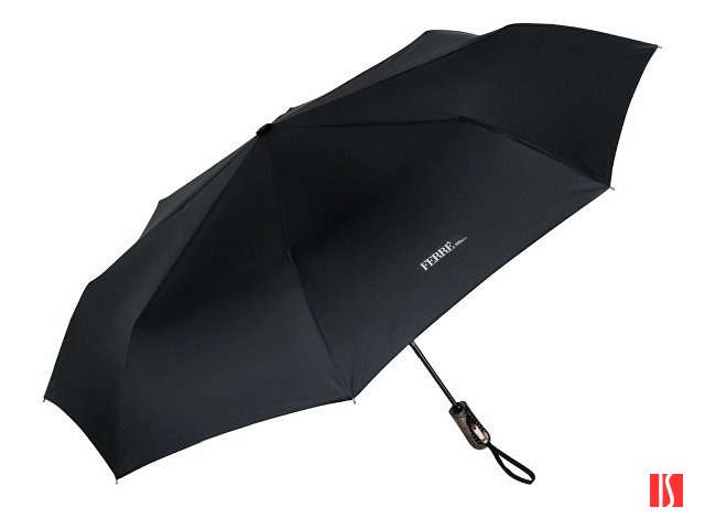 Зонт складной автоматический Ferre Milano, черный